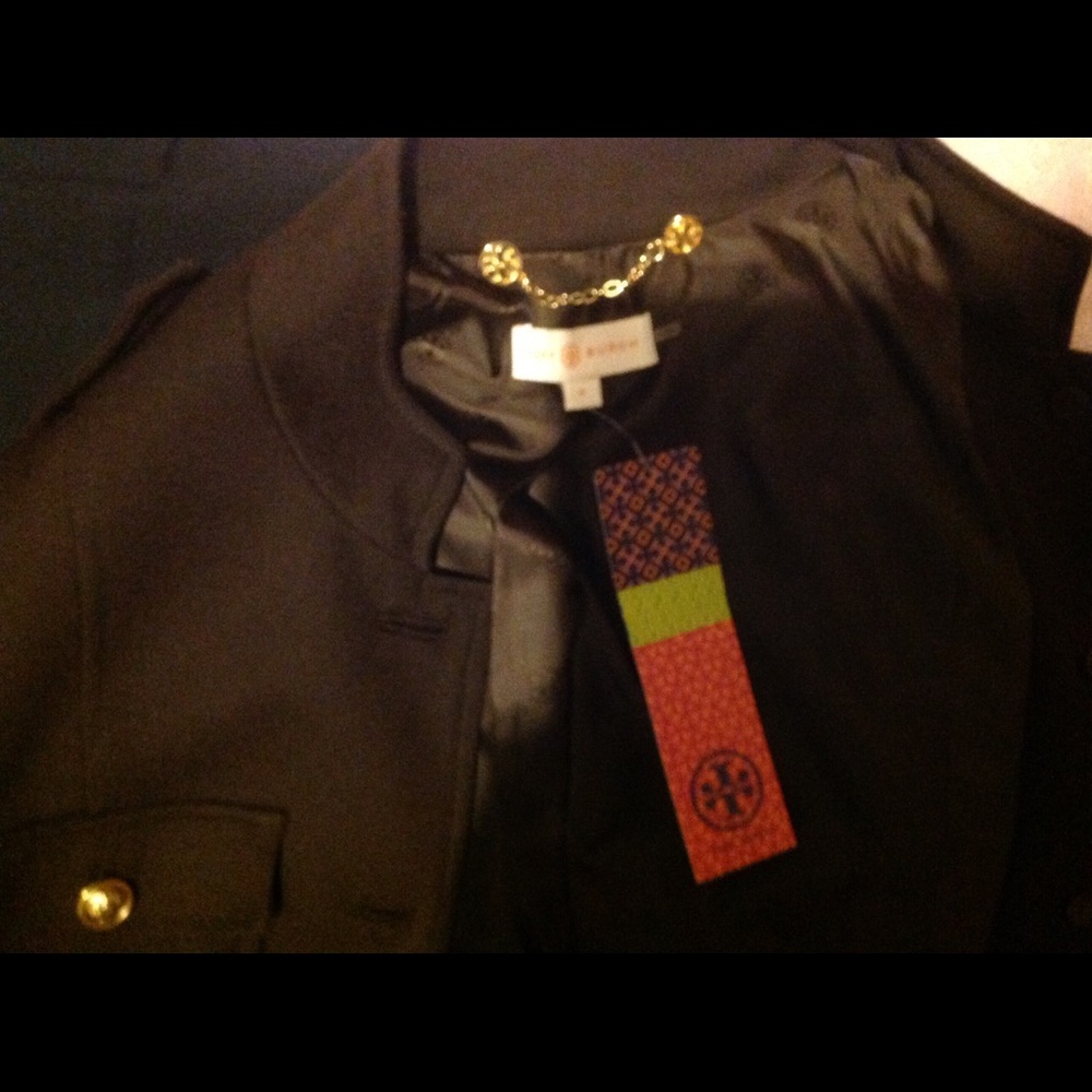 Authenic Tory Burch brown size 4 never worn - Picture 2 of 2
